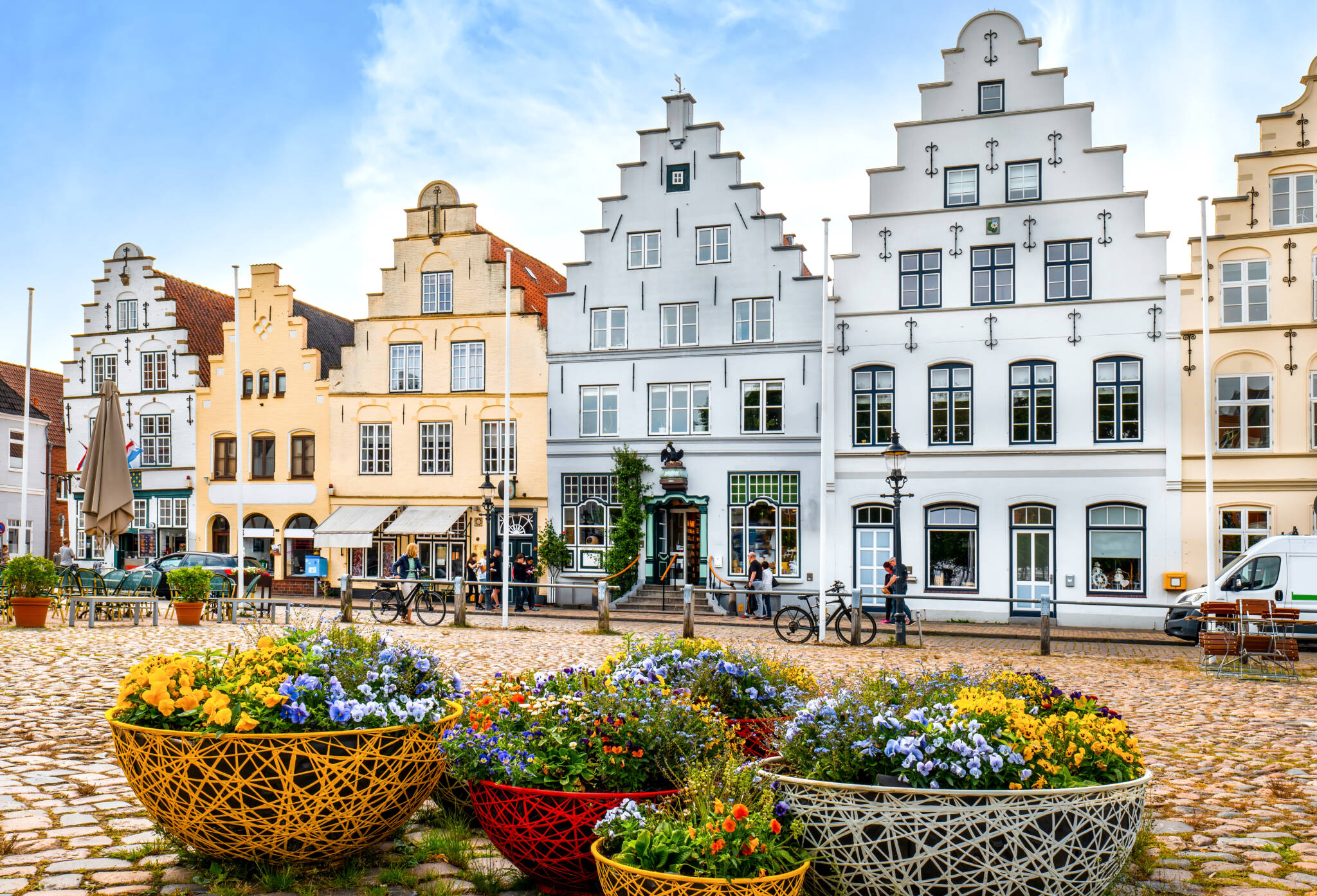 Friedrichstadt Altstadtszene Marktplatz