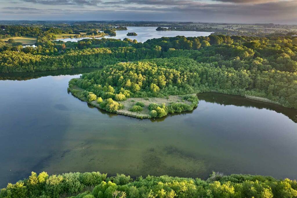 Plöner See Luftaufnahme