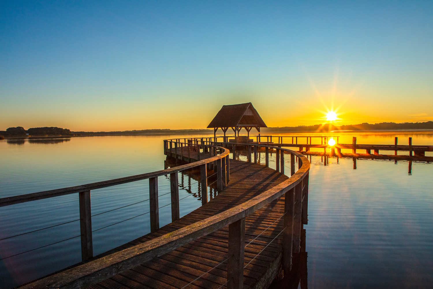 Hemmelsdorfer See in der Morgenstimmung
