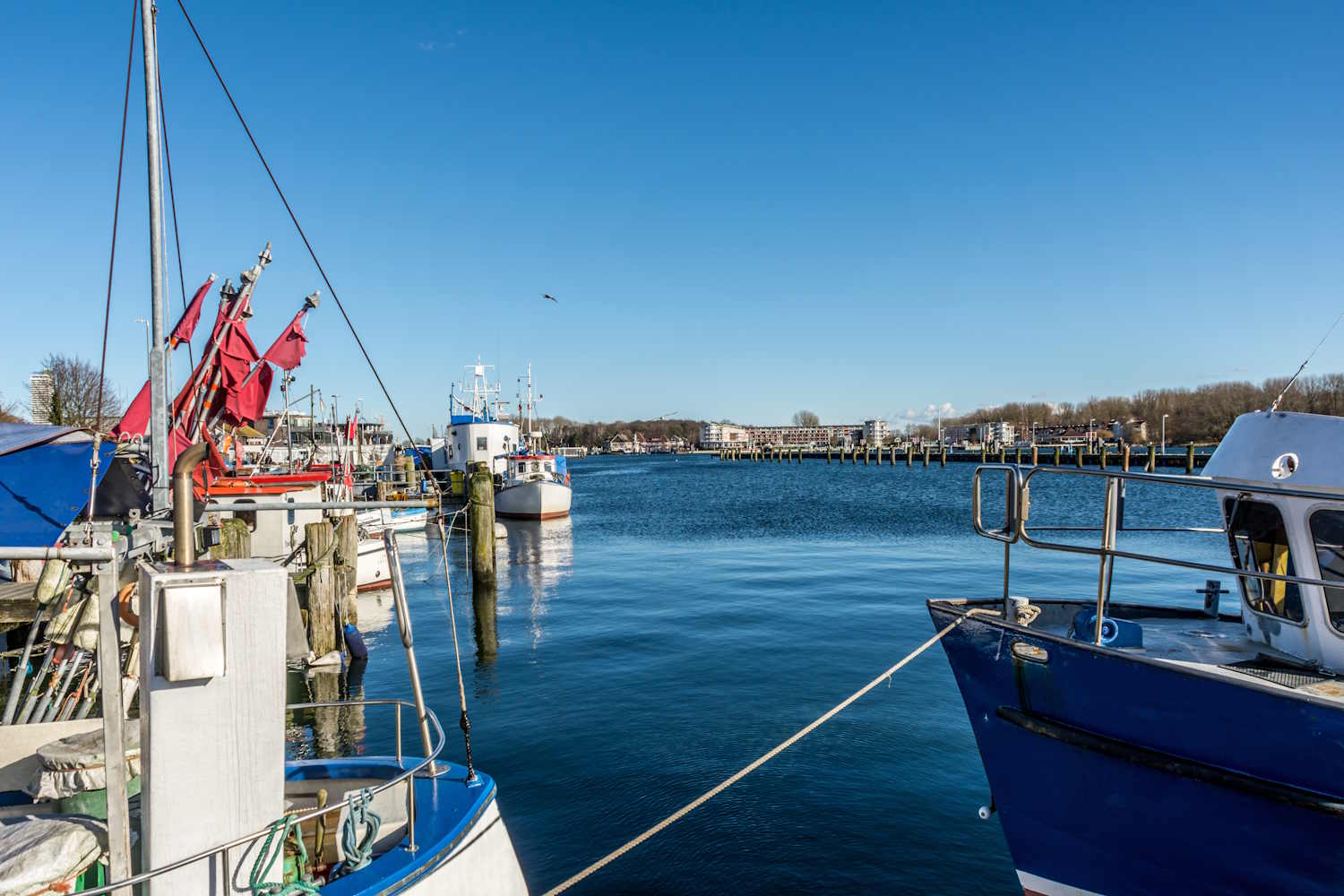 Fischereihafen in Travemünde